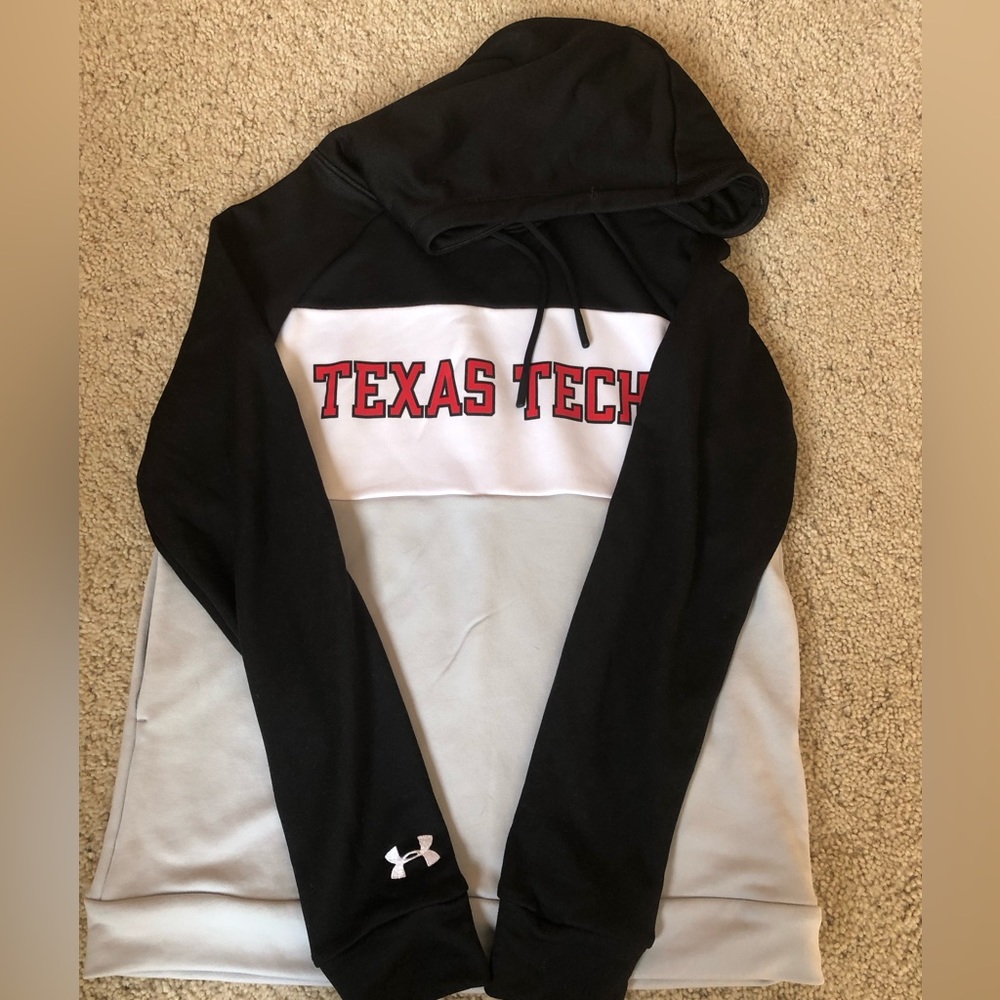 New Women’s Under Armour UA Sweatshirt Texas Tech